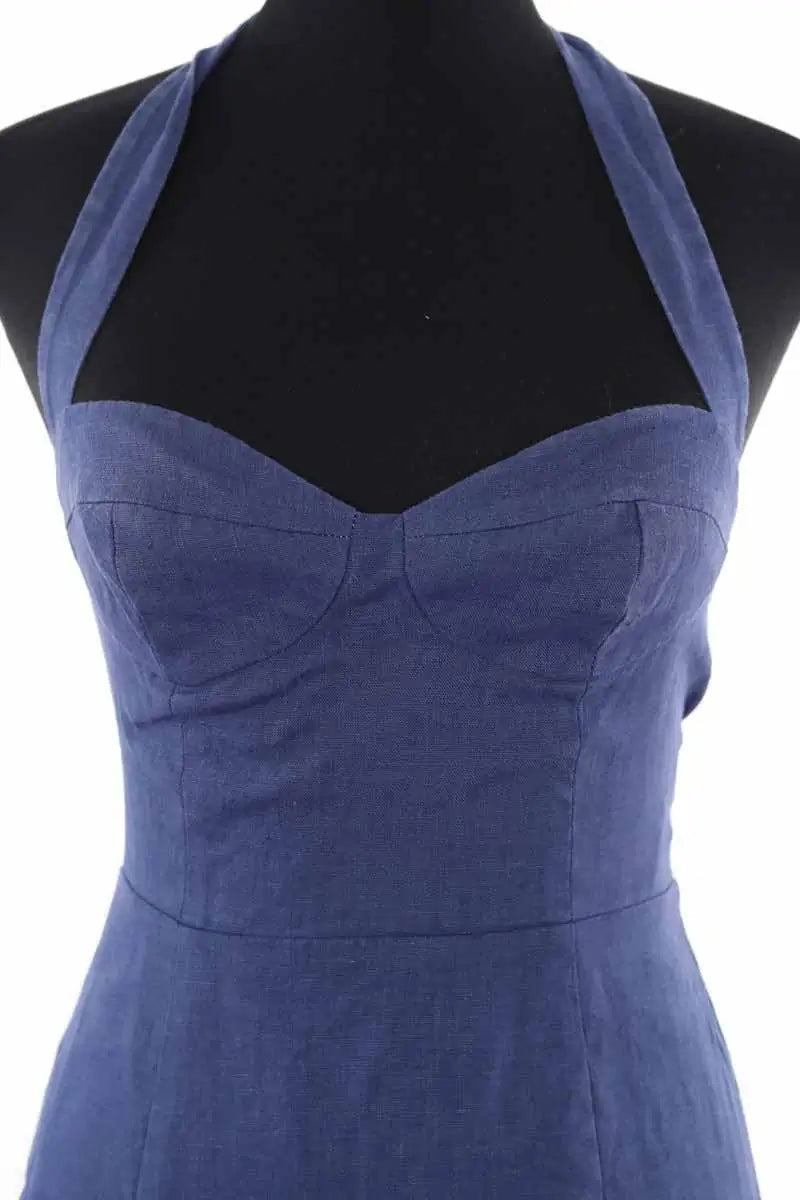 Robe Reformation Bleu en Lin