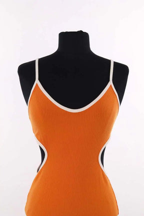Robe Reformation Orange en Synthétique