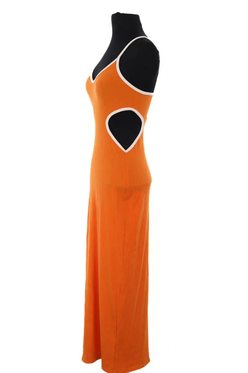 Robe Reformation Orange en Synthétique