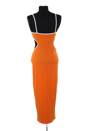 Robe Reformation Orange en Synthétique