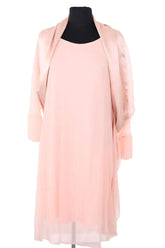 Robe Renato Nucci Rose en Soie, taille XL - Seconde Main