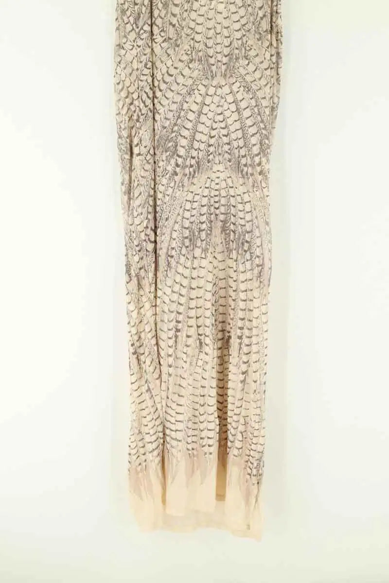 Robe Roberto Cavalli Beige en Synthétique