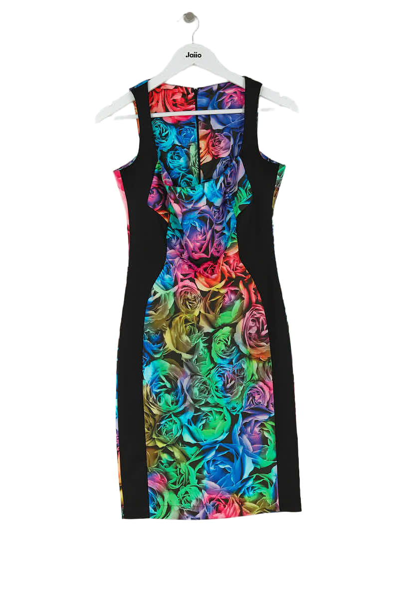 Robe Roberto Cavalli Multicolore en Synthétique, taille S - Seconde Main