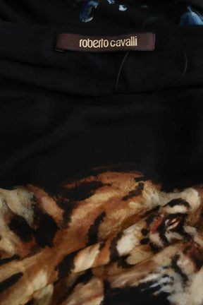 Robe Roberto Cavalli Noir en Viscose