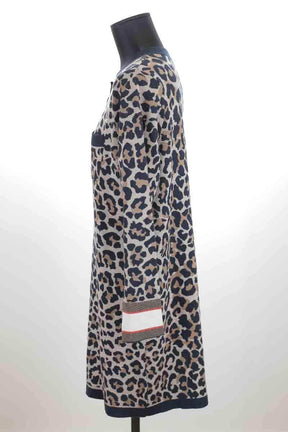 Robe Rodier Marron en Polyester