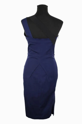 Robe Roland Mouret Bleu en Synthétique