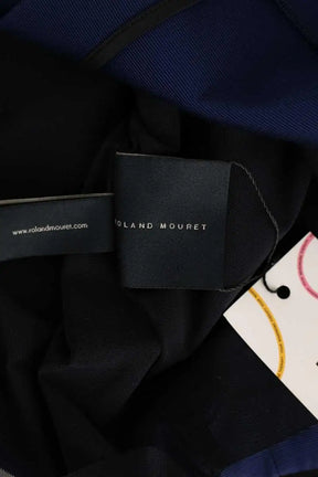 Robe Roland Mouret Bleu en Synthétique