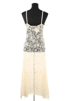 Robe Roseanna Beige en Synthétique
