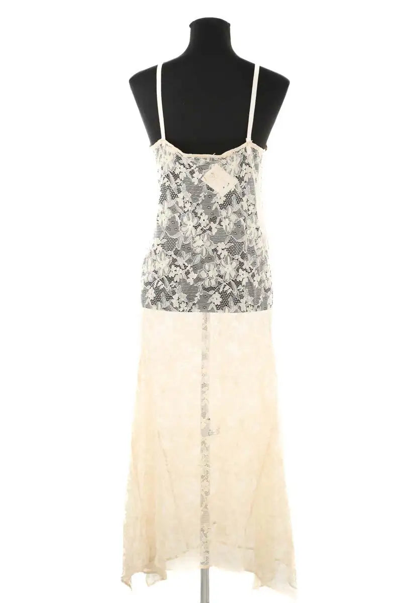 Robe Roseanna Beige en Synthétique