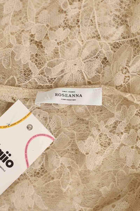 Robe Roseanna Beige en Synthétique