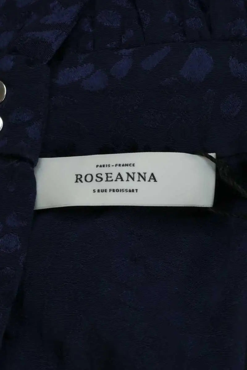 Robe Roseanna Marine en Viscose