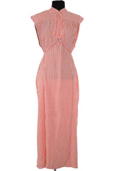 Robe Roseanna Melina Orange en Viscose, taille L - Seconde Main