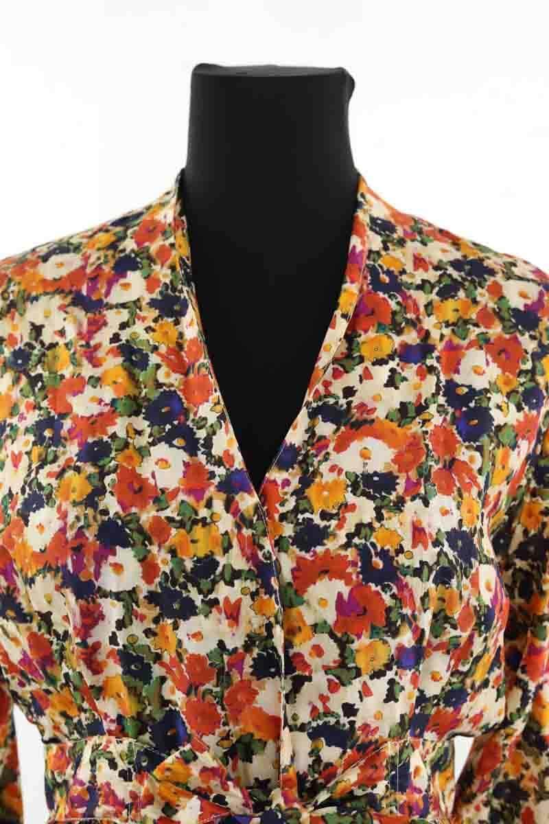 Robe Roseanna Orange en Soie