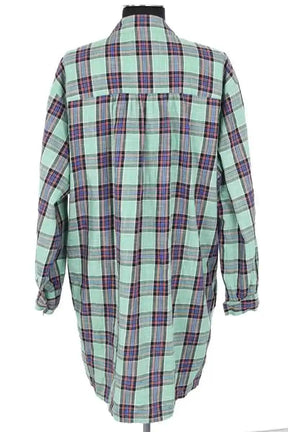 Robe Roseanna Vert en Coton