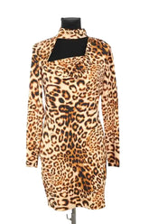 Robe Rotate Beige en Synthétique, taille S - Seconde Main