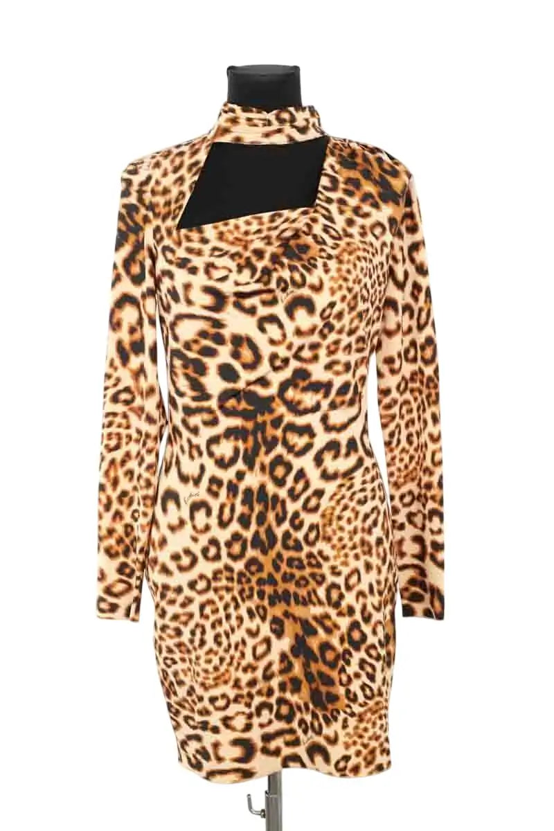 Robe Rotate Beige en Synthétique, taille S - Seconde Main