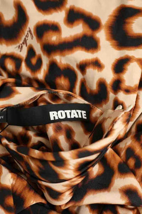 Robe Rotate Beige en Synthétique