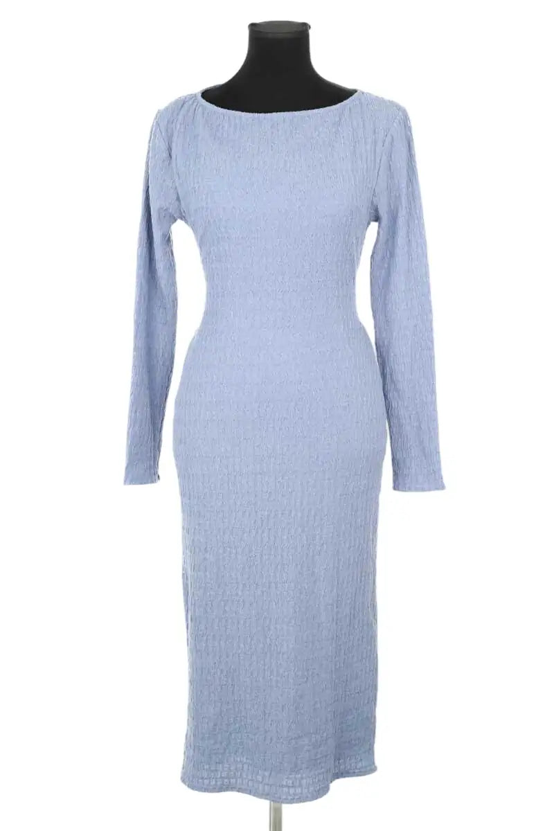 Robe Rouje Bleu en Coton, taille M - Seconde Main