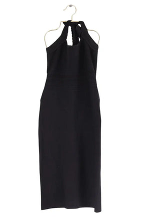 Robe Rouje Kasia Noir en Viscose, taille S - Seconde Main