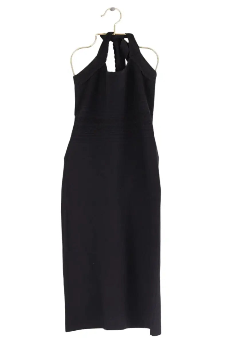 Robe Rouje Kasia Noir en Viscose, taille S - Seconde Main