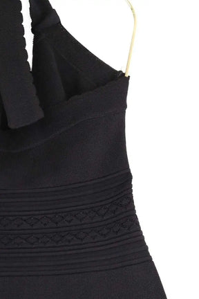 Robe Rouje Kasia Noir en Viscose