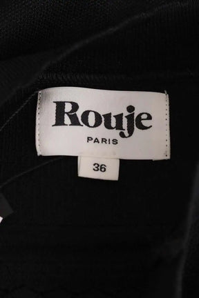 Robe Rouje Kasia Noir en Viscose