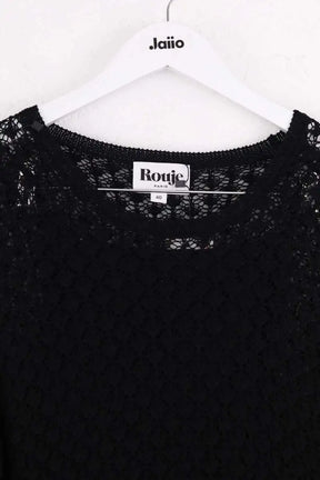 Robe Rouje Noir en Coton