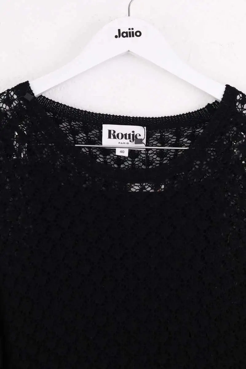 Robe Rouje Noir en Coton