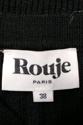 Robe Rouje Noir en Laine