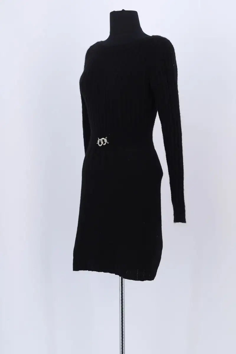 Robe Rouje Noir en Laine