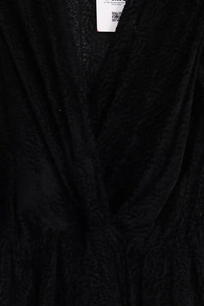 Robe Rouje Noir en Viscose