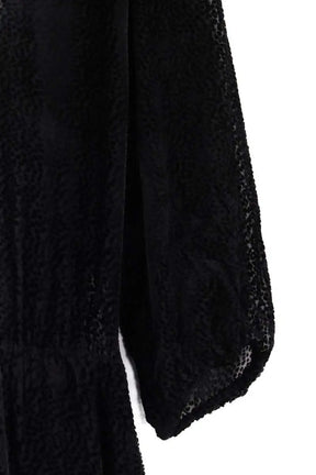 Robe Rouje Noir en Viscose