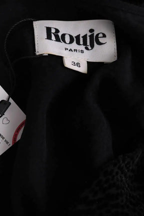 Robe Rouje Noir en Viscose