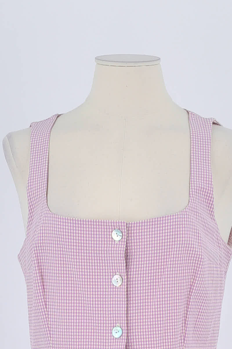 Robe Rouje Rose en Coton