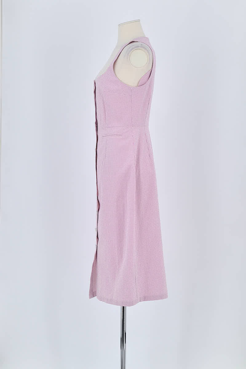 Robe Rouje Rose en Coton
