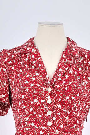 Robe Rouje Rouge en Viscose