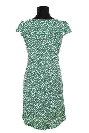 Robe Rouje Vert en Viscose