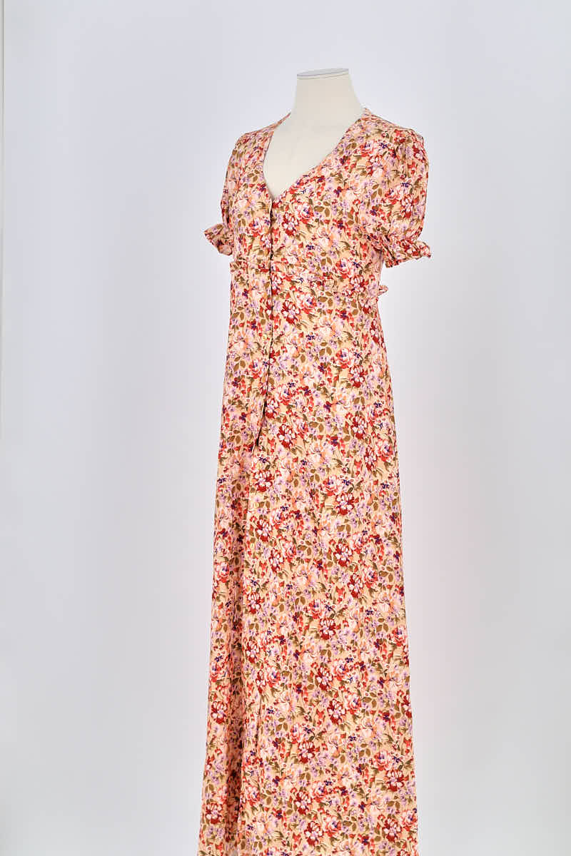 Robe Saaj Rose en Viscose