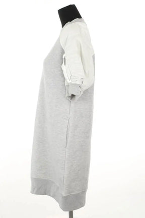 Robe Sacai Gris en Coton