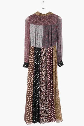 Robe Saint Laurent Multicolore en Soie