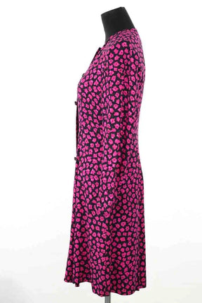 Robe Saint Laurent Rose en Synthétique