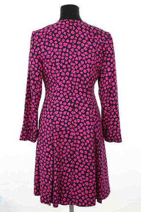 Robe Saint Laurent Rose en Synthétique