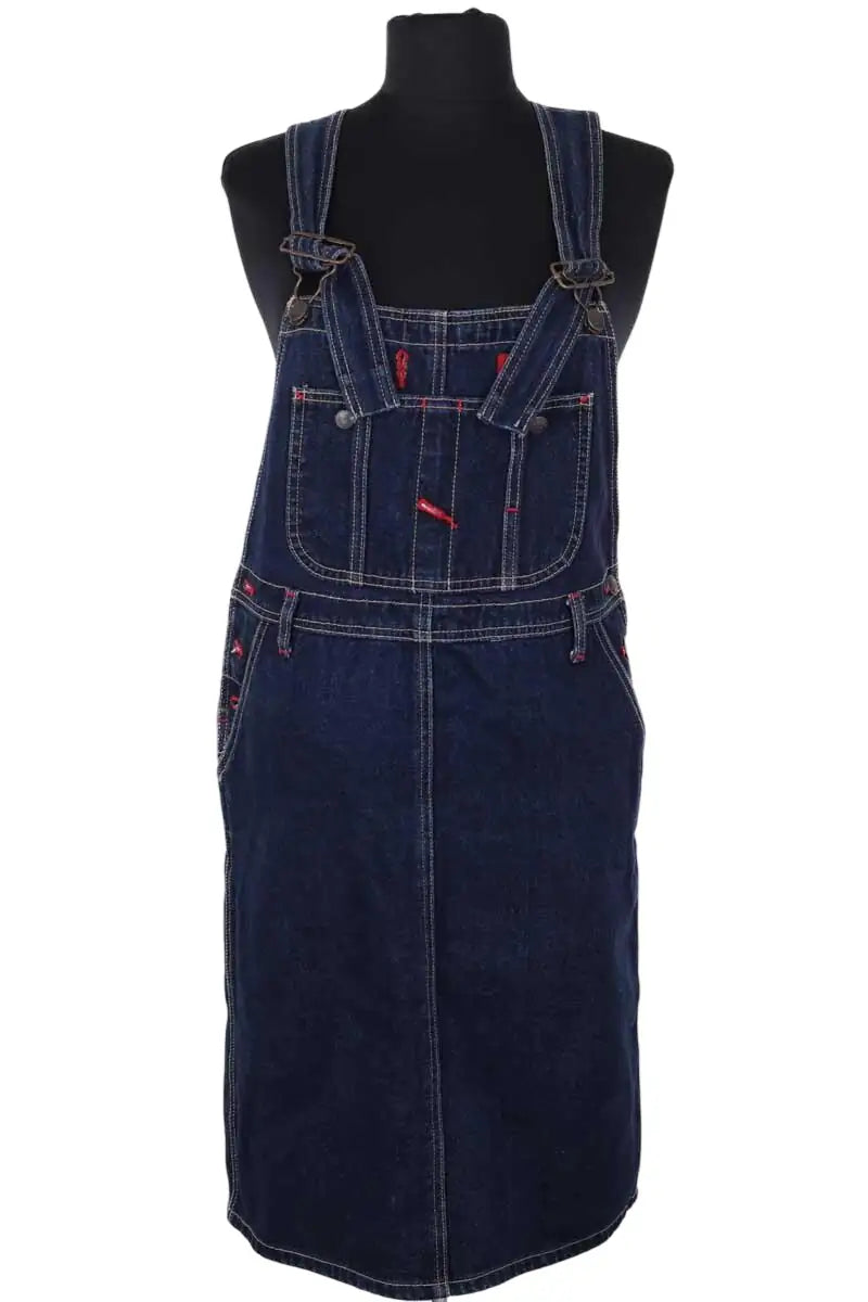 Robe salopette Dickies Bleu en Coton, taille S - Seconde Main