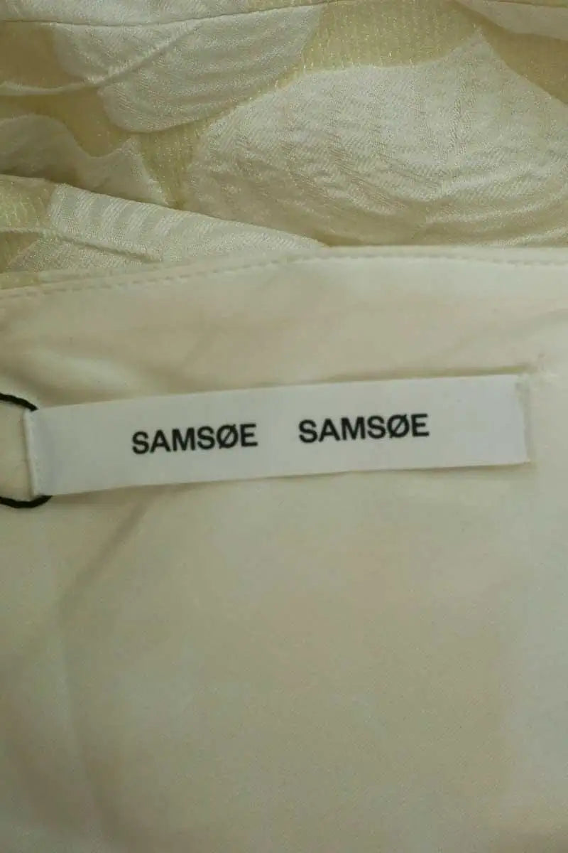 Robe Samsoe Samsoe Blanc en Synthétique