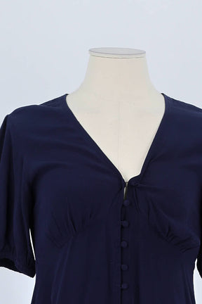Robe Samsoe Samsoe Marine en Viscose