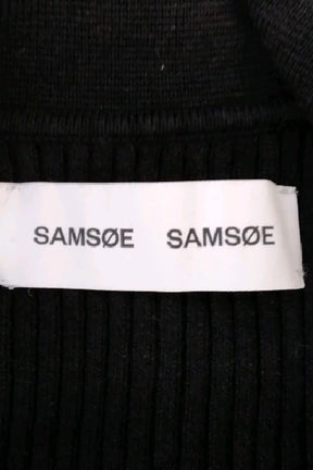 Robe Samsoe Samsoe Noir en Coton