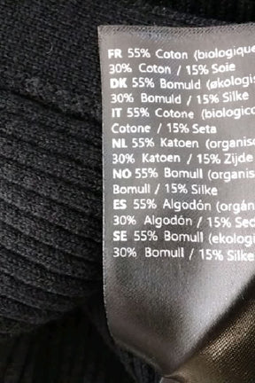 Robe Samsoe Samsoe Noir en Coton