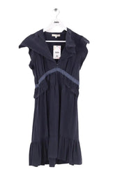 Robe Sanchita Marine en Viscose, taille S - Seconde Main