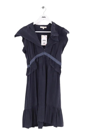 Robe Sanchita Marine en Viscose, taille S - Seconde Main