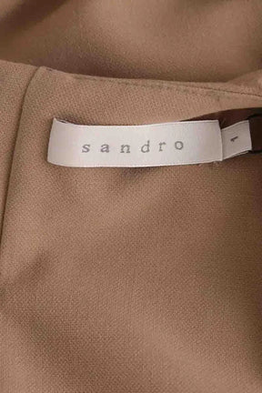 Robe Sandro Beige en Synthétique